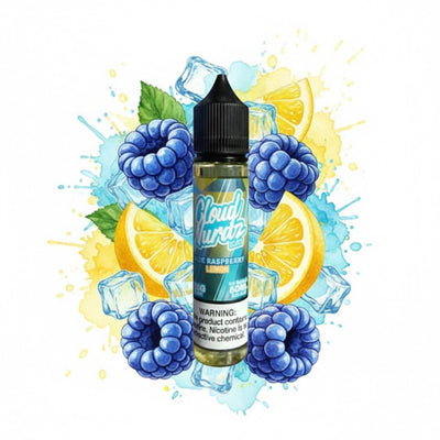 cloud-nurdz-blue-raspberry-lemon-iced-mtl-vape-egypt-TLPVAPES