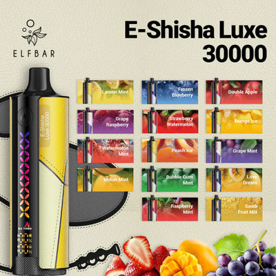 ELFBAR EShisha Luxe 30K disposable vape pod Egypt