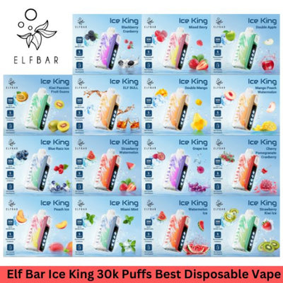 ELFBAR Ice King 30K disposable vape pod Egypt