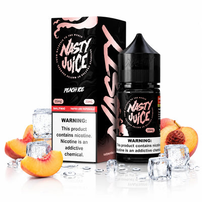 NASTY SUPER COOL PEACH ICE SALT ELIQUID