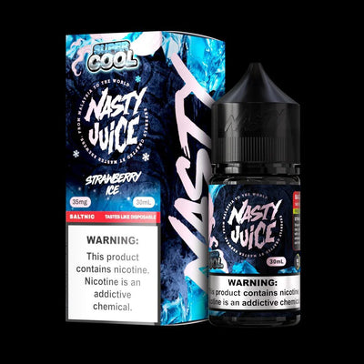 NASTY SUPER COOL STRAWBERRY ICE SALT ELIQUID
