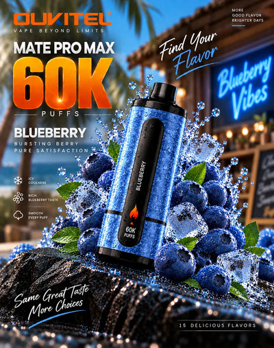OUKITEL 60K MATE PRO MAX DTL DISPOSABLE HOOKAH