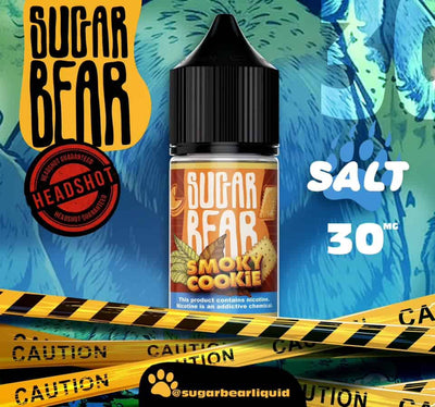 SUGAR BEAR SMOKY COOKIE 30MG SALT 30ML E-LIQUID