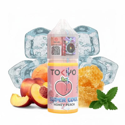 tokyo-super-cool-honey-peach-salt-vape-egypt-TLPVAPES