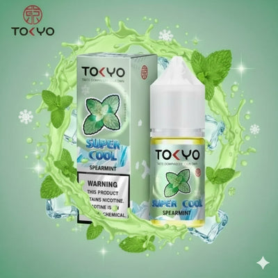 tokyo-super-cool-spearmint-salt-vape-egypt-TLPVAPES