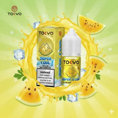 tokyo-super-cool-yellow-watermelon-salt-vape-egypt-50MG-TLPVAPES