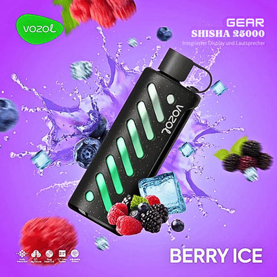 VOZOL GEAR SHISHA DTL 25K 5MG | شيشة فوزول | vape Egypt