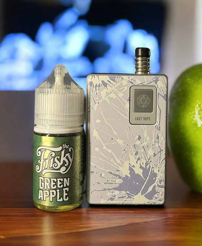 FRISKY GREEN APPLE ICE 30MG 30ML SALT NIC. E-LIQUID