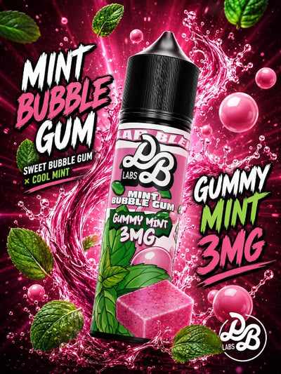DOLLAR GUMMY MINT ELIQUID 60ml bottle for Vape Egypt.
