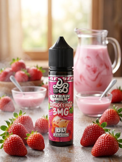 DOLLAR MONIC’S MILK GOLDEN EDITION ELIQUID 60ml bottle for Vape Egypt.