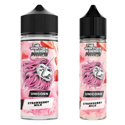 PANTHER UNICORN VAPE ELIQUID bottle on top vape website.
