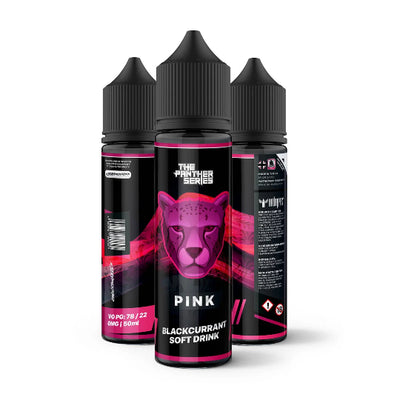 PINK PANTHER VAPE ELIQUID bottle on top vape website.