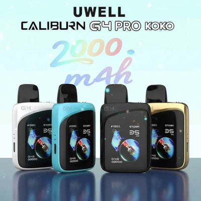 UWELL Caliburn G4 Pro KOKO refillable vape pod