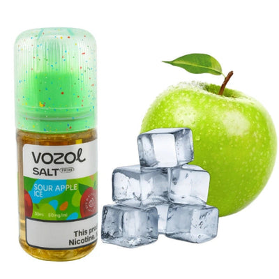 VOZOL PRIME SOUR APPLE ICE SALT ELIQUID